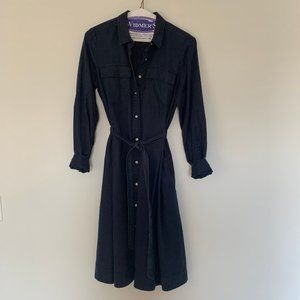 Banana Republic Navy Shirt Dress